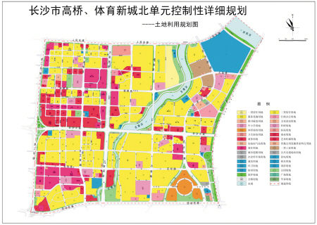 圭塘河分区高桥、体育新城北片控规