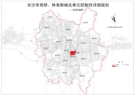 圭塘河分区高桥、体育新城北片控规