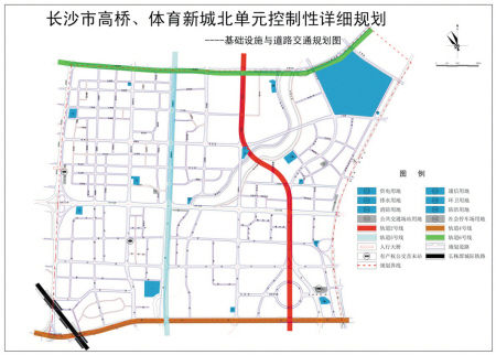 圭塘河分区高桥、体育新城北片控规